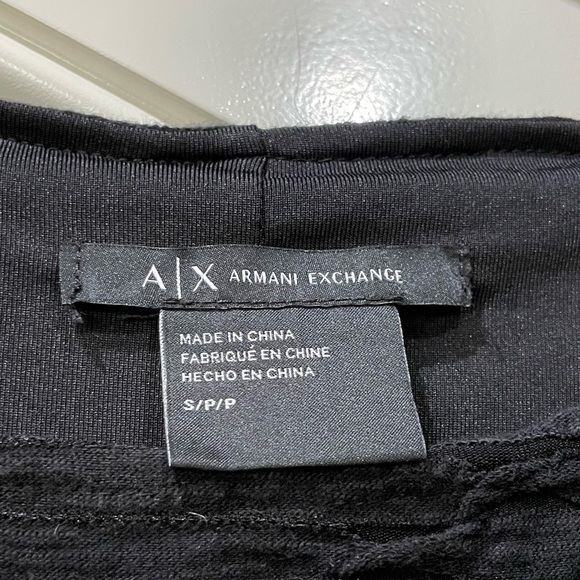 Armani Exchange•Ruffled Texture•Lined•Fitted•3/4 Length Sleeves•Sz Small - Picture 4 of 10